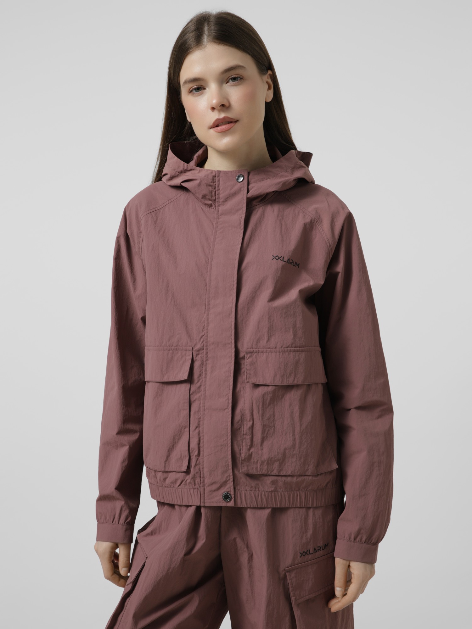 Ветровка женская Larum Vanta бордовая 172602-670 изображение 2