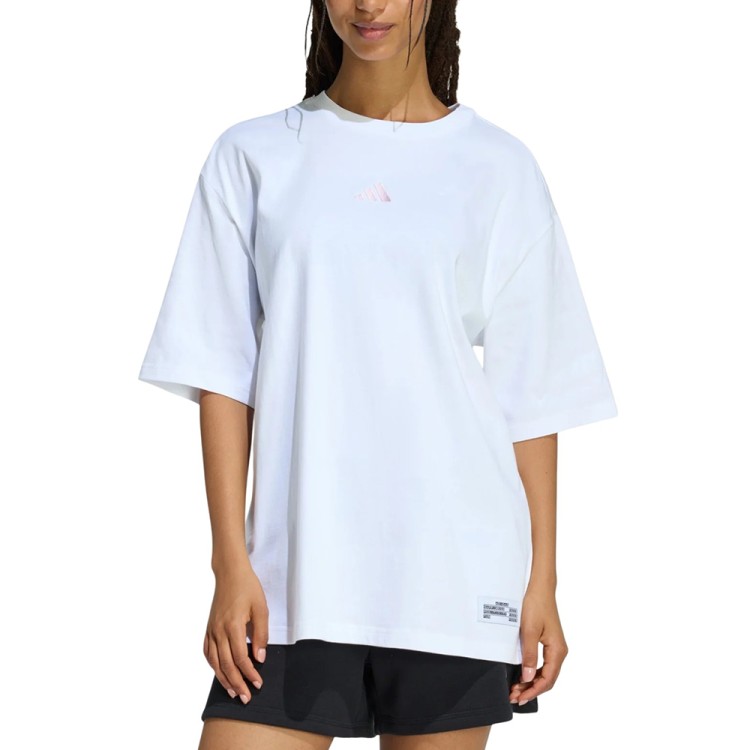 Футболка жіноча Adidas W MINI OS T біла KA5086 изображение 1
