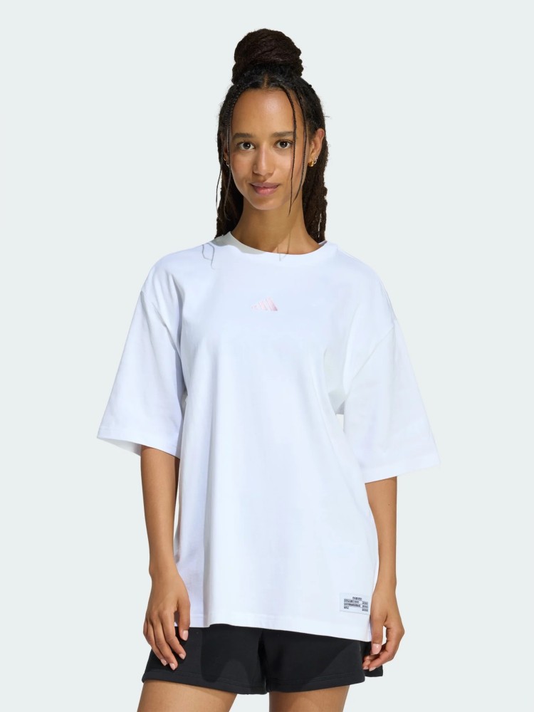 Футболка жіноча Adidas W MINI OS T біла KA5086 изображение 2