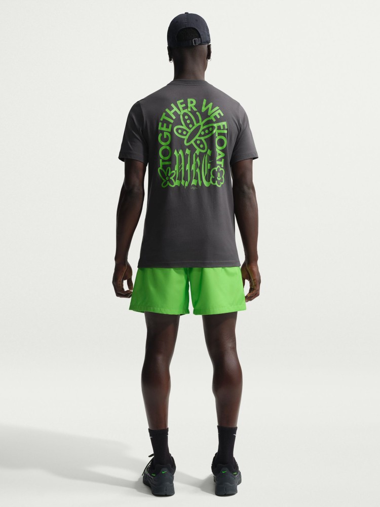 Футболка мужская Nike U NSW TEE STD WE FLOAT темно-серая IH1139-060 изображение 6