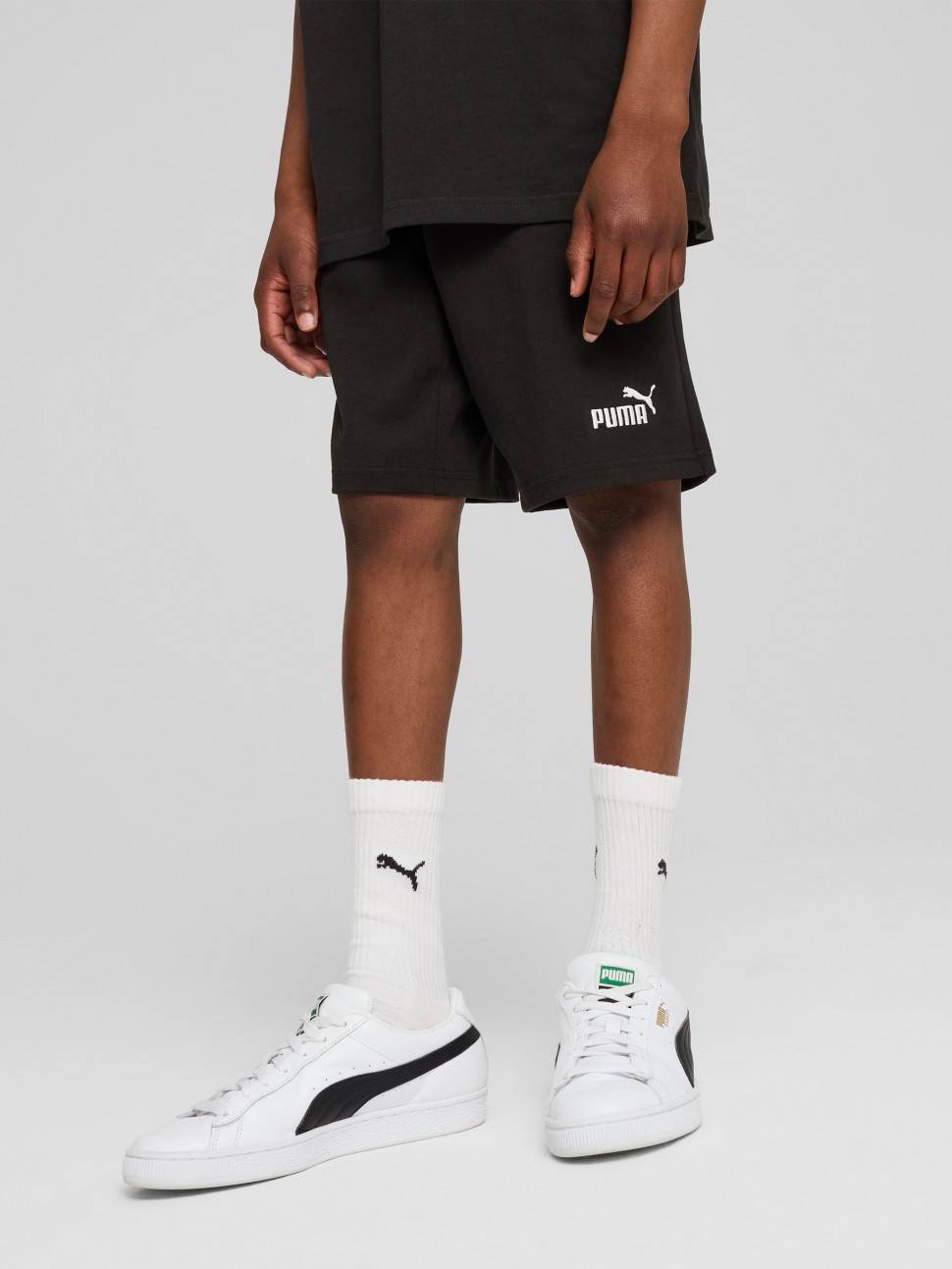 Шорти дитячі Puma ESS No. 1 Logo Jersey Shorts B чорні 68491901 — фото 2