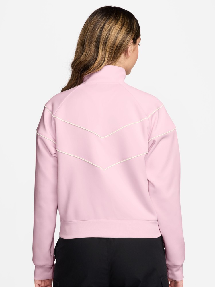 Толстовка женская Nike W NSW NK WR POLY KNIT JKT розовая HJ0975-663 изображение 3