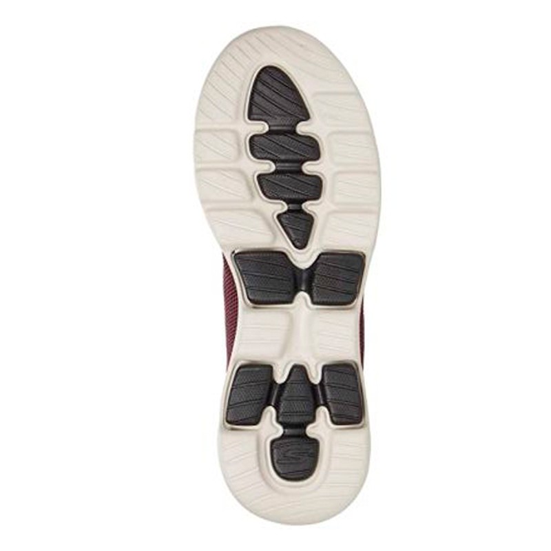 Кроссовки мужские Skechers Go Walk 5 Demitasse бордовые 55519-BURG изображение 2