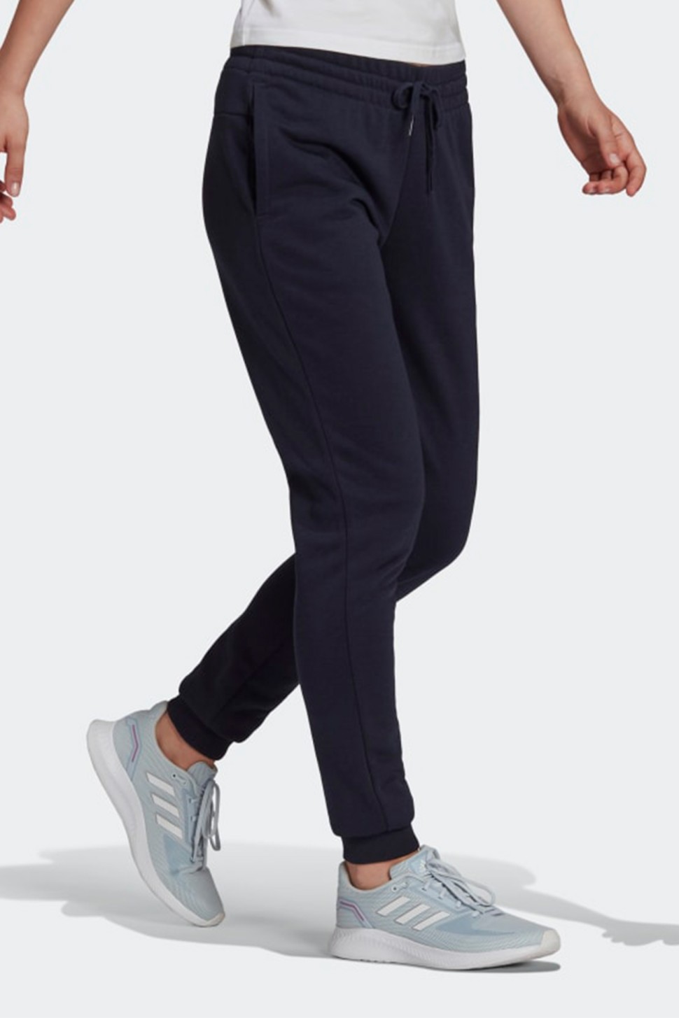Штани жіночі Adidas W Lin Ft C Pt чорні H07857  — фото 4