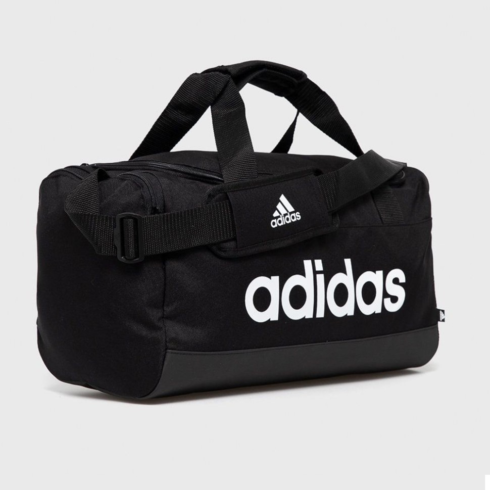 Сумка Adidas Linear Duffel M чорна GN2038 — фото 3
