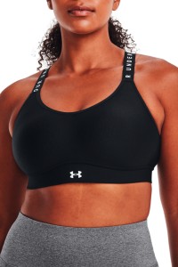 Бра женское Under Armour UA Infinity Mid Covered черное 1363353-001 изображение 4