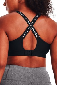 Бра женское Under Armour UA Infinity Mid Covered черное 1363353-001 изображение 5
