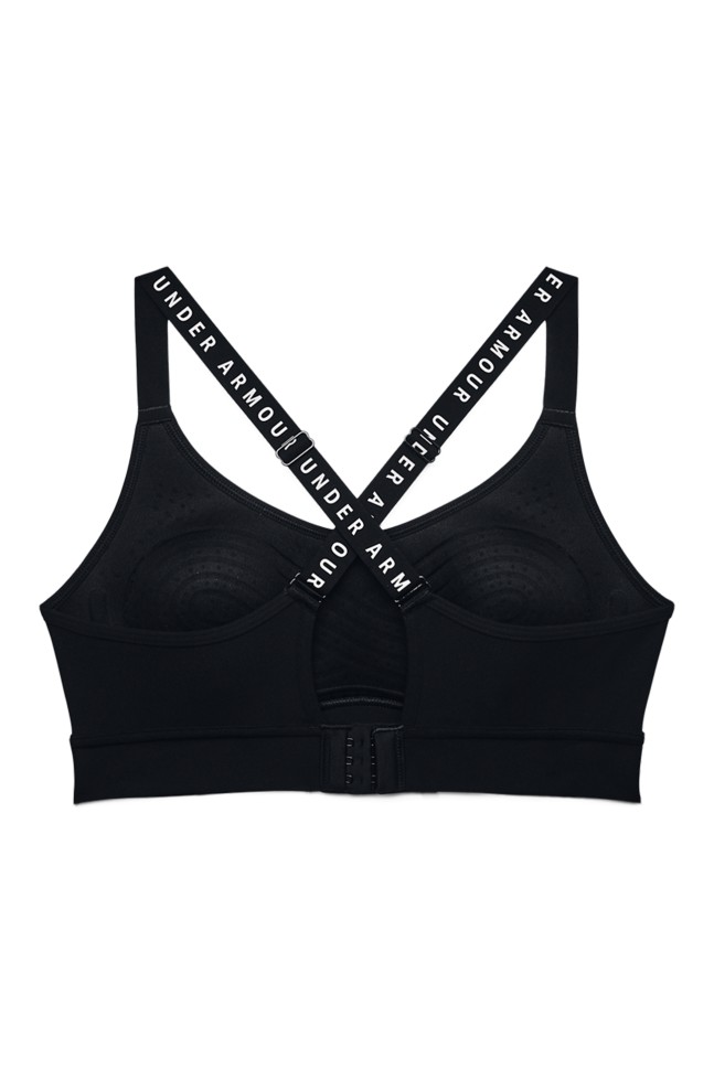 Бра женское Under Armour UA Infinity Mid Covered черное 1363353-001 изображение 7