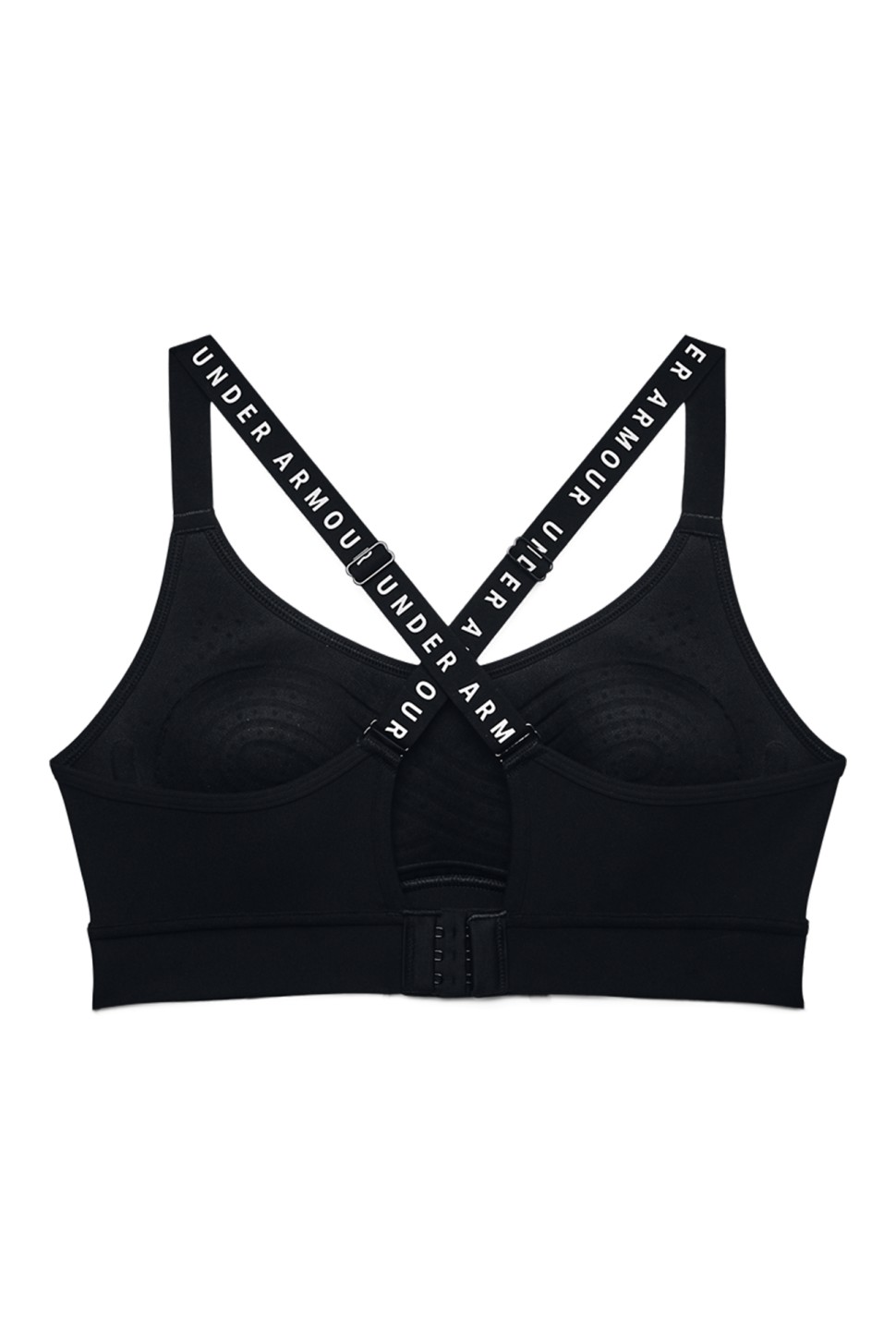 Бра жіноче Under Armour UA Infinity Mid Covered чорне 1363353-001 — фото 7