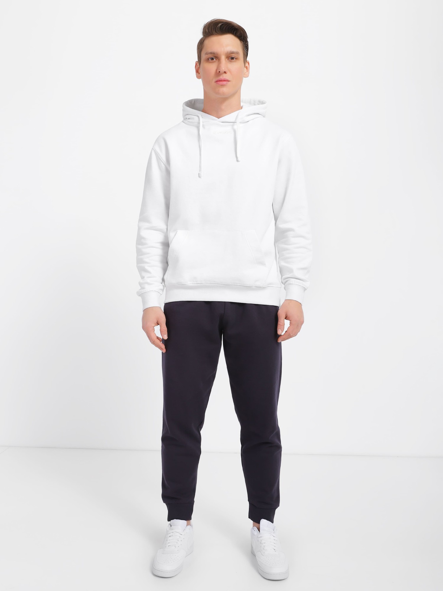 Толстовка чоловіча Evoids Kemble біла 742222-100 изображение 2