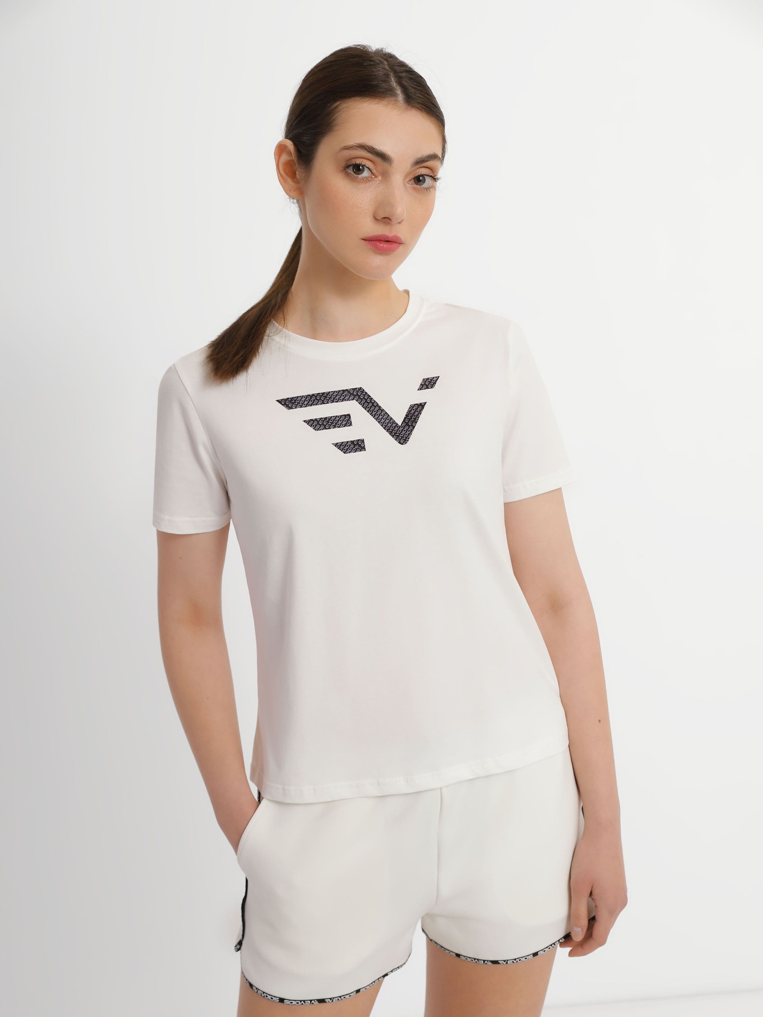 Футболка женская Evoids Skanee белая 552311-100 изображение 2