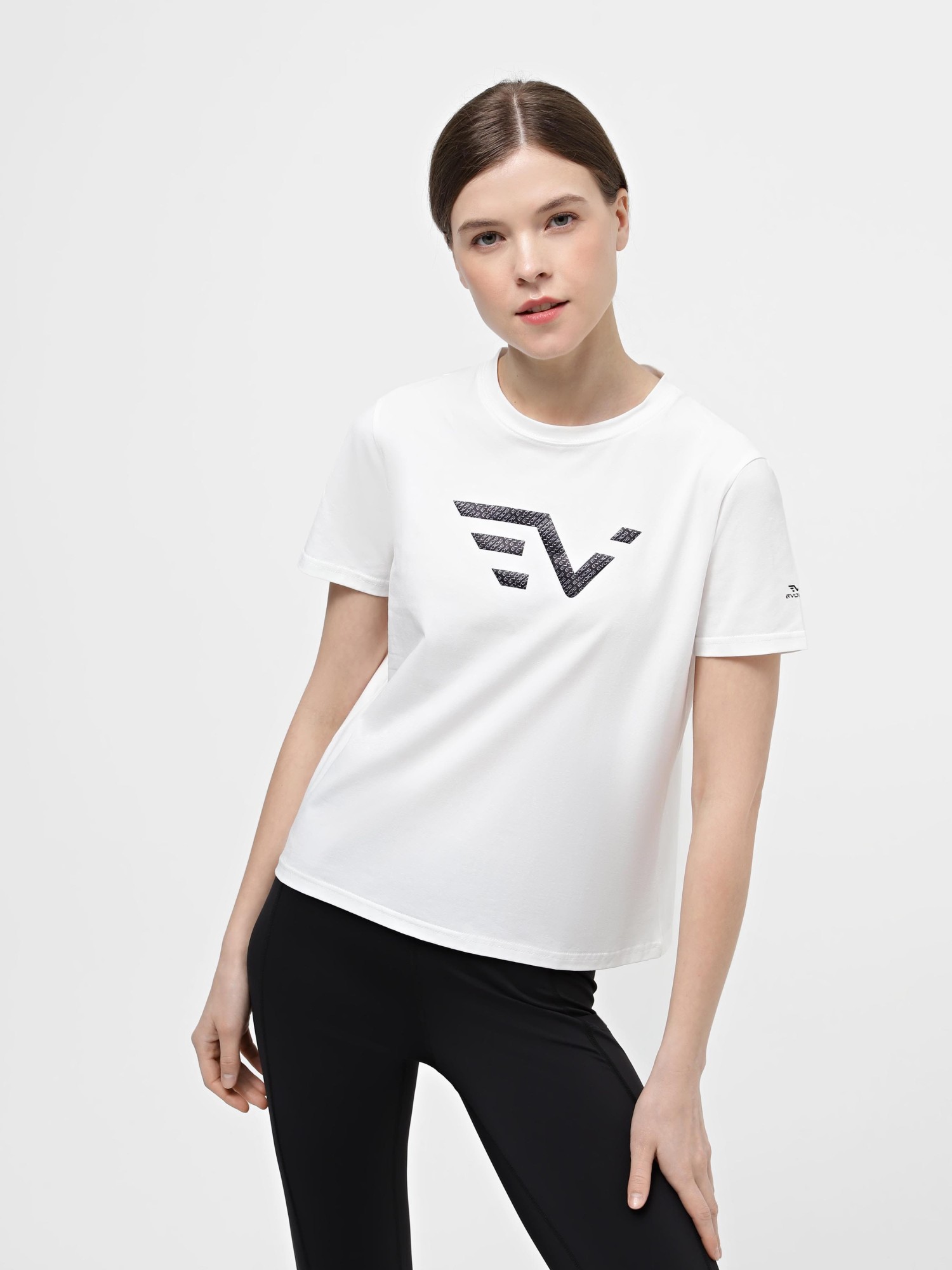 Футболка женская Evoids Skanee белая 552311-100 изображение 8