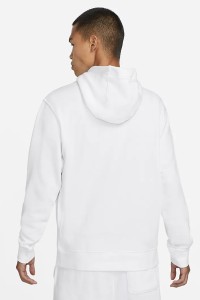 Толстовка чоловіча Nike M NSW CLUB HOODIE PO FT біла CZ7857-100 изображение 3