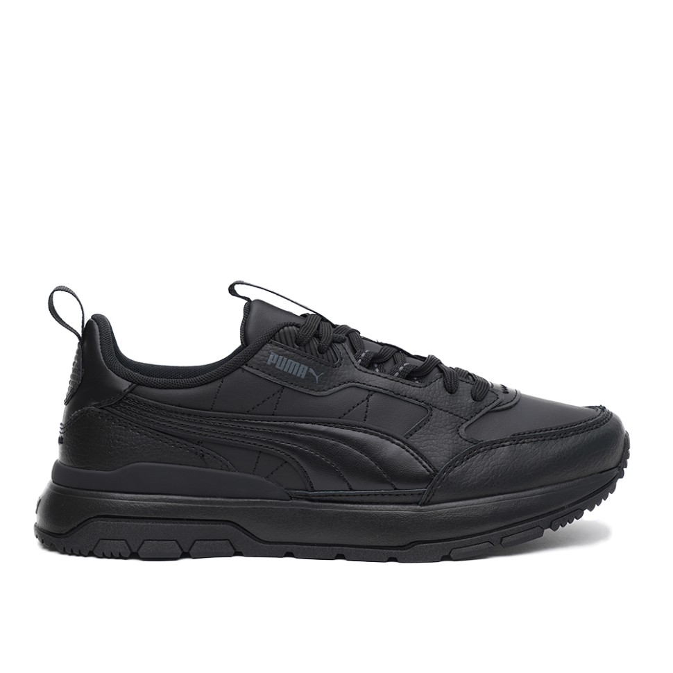 Кроссовки мужские Puma R78 Trek Lth черные 38320201 изображение 1