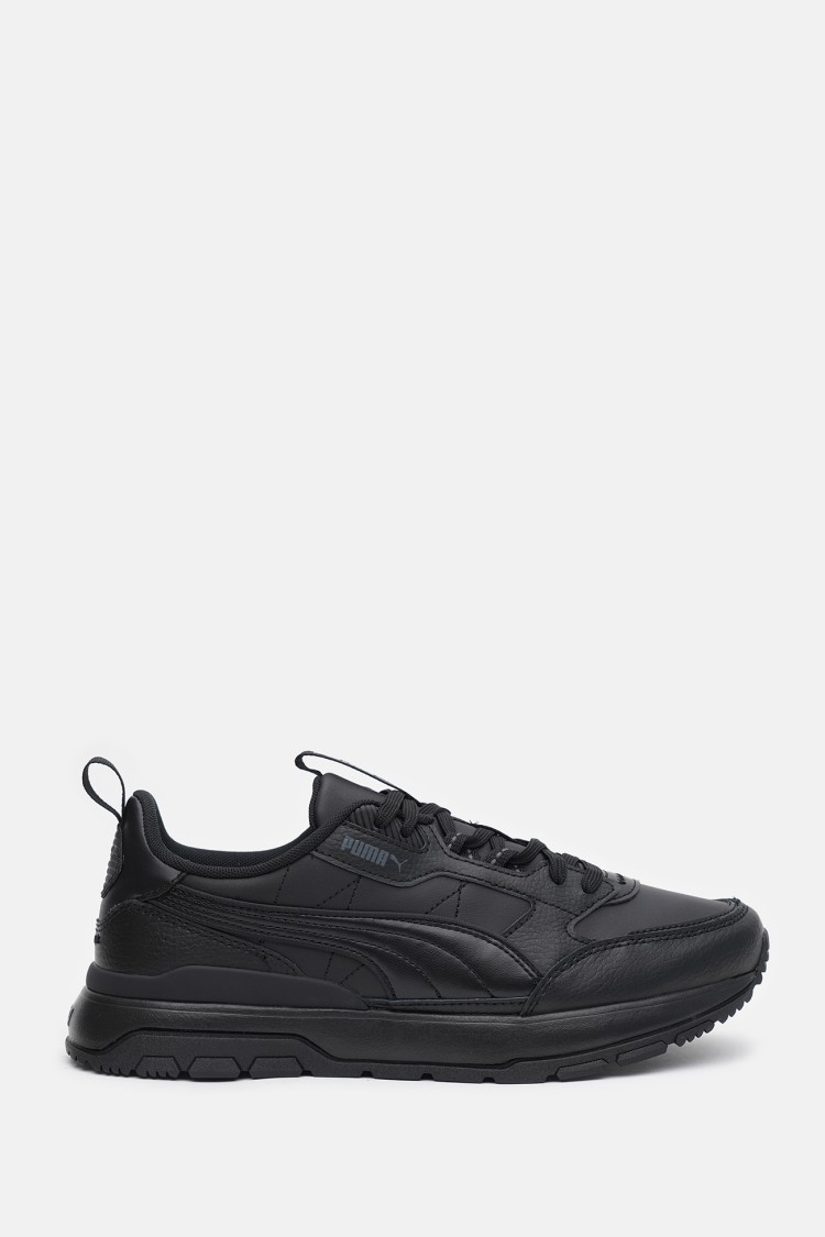 Кроссовки мужские Puma R78 Trek Lth черные 38320201 изображение 2