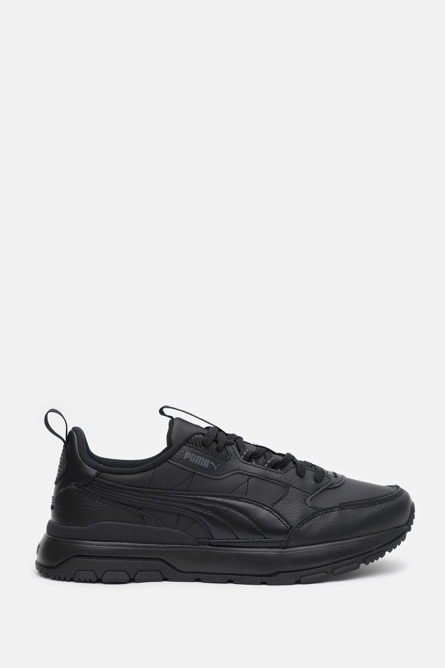 Кроссовки мужские Puma R78 Trek Lth черные 38320201 изображение 2