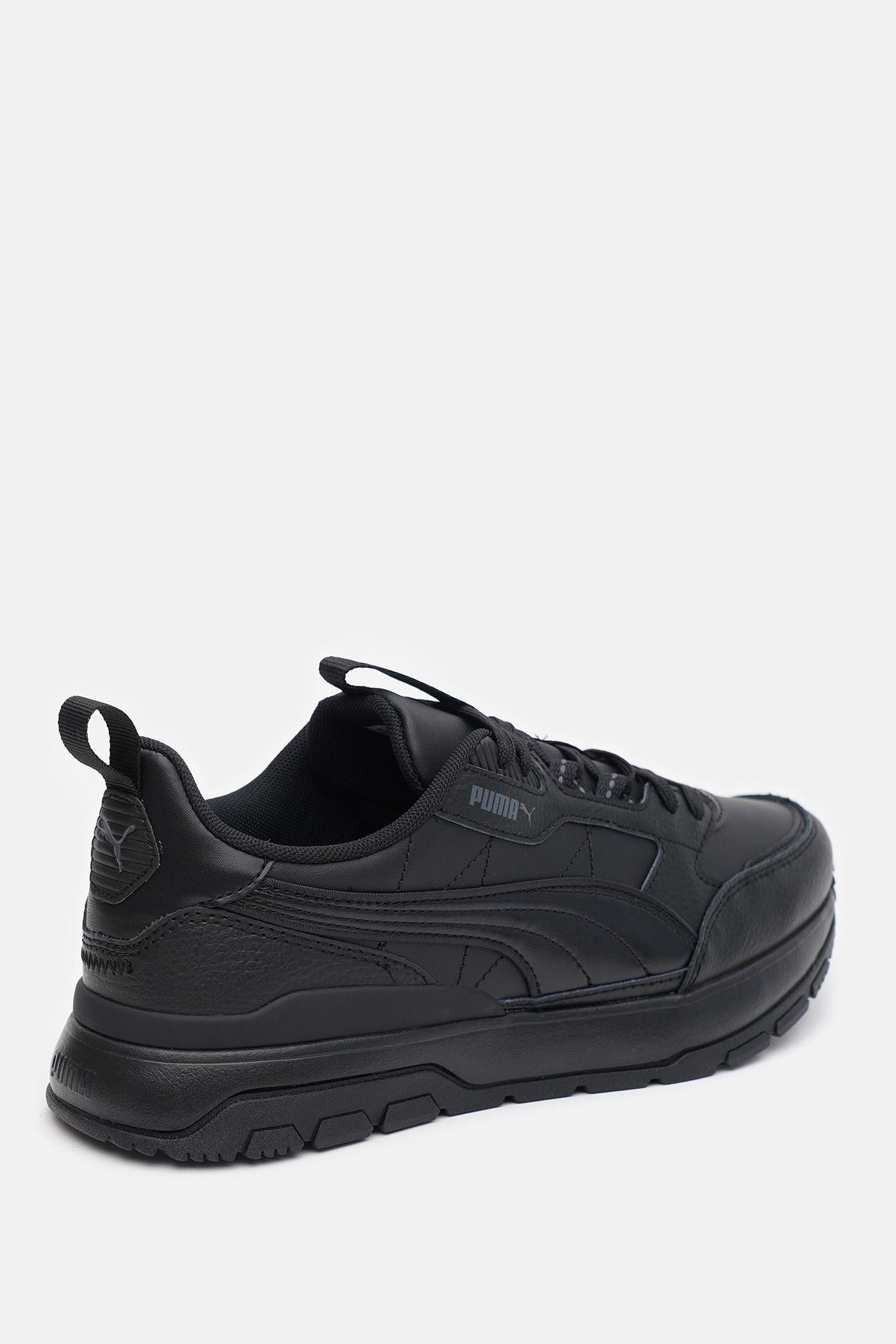 Кросівки чоловічі Puma R78 Trek Lth чорні 38320201 изображение 3