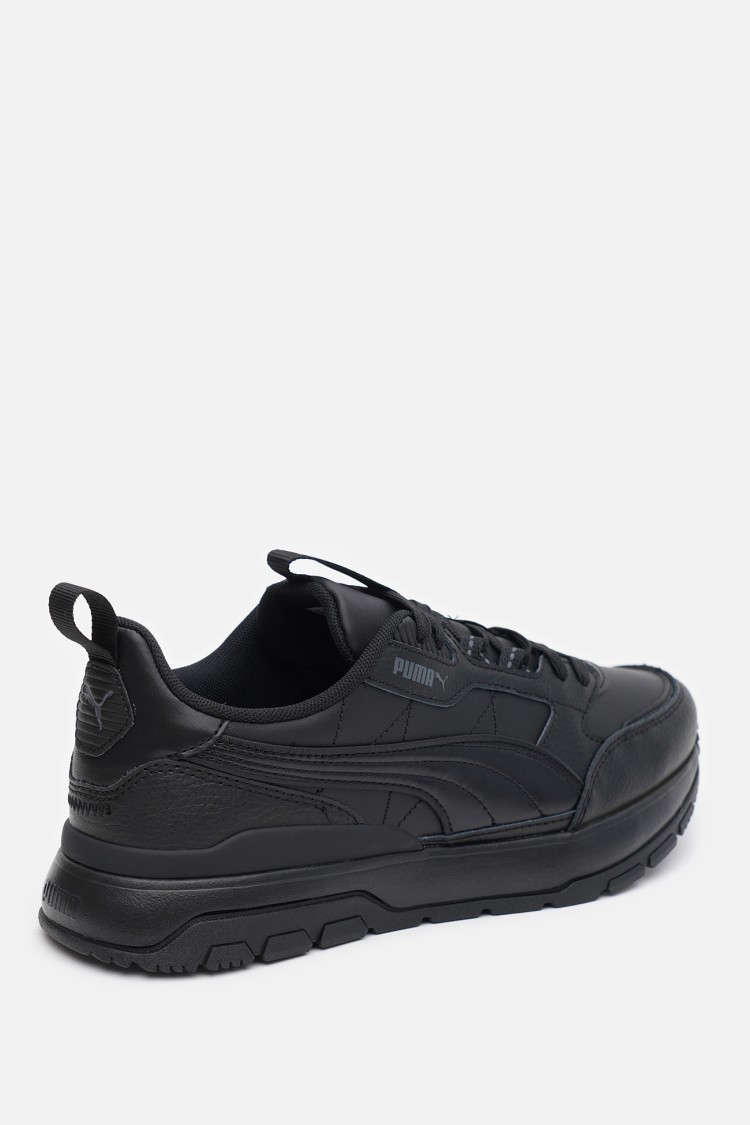 Кроссовки мужские Puma R78 Trek Lth черные 38320201 изображение 3