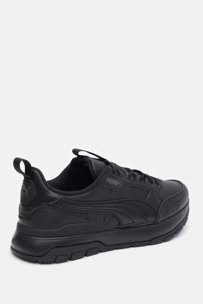 Кроссовки мужские Puma R78 Trek Lth черные 38320201 изображение 3