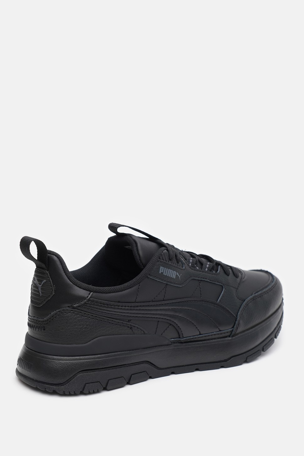 Кросівки чоловічі Puma R78 Trek Lth чорні 38320201 — фото 3