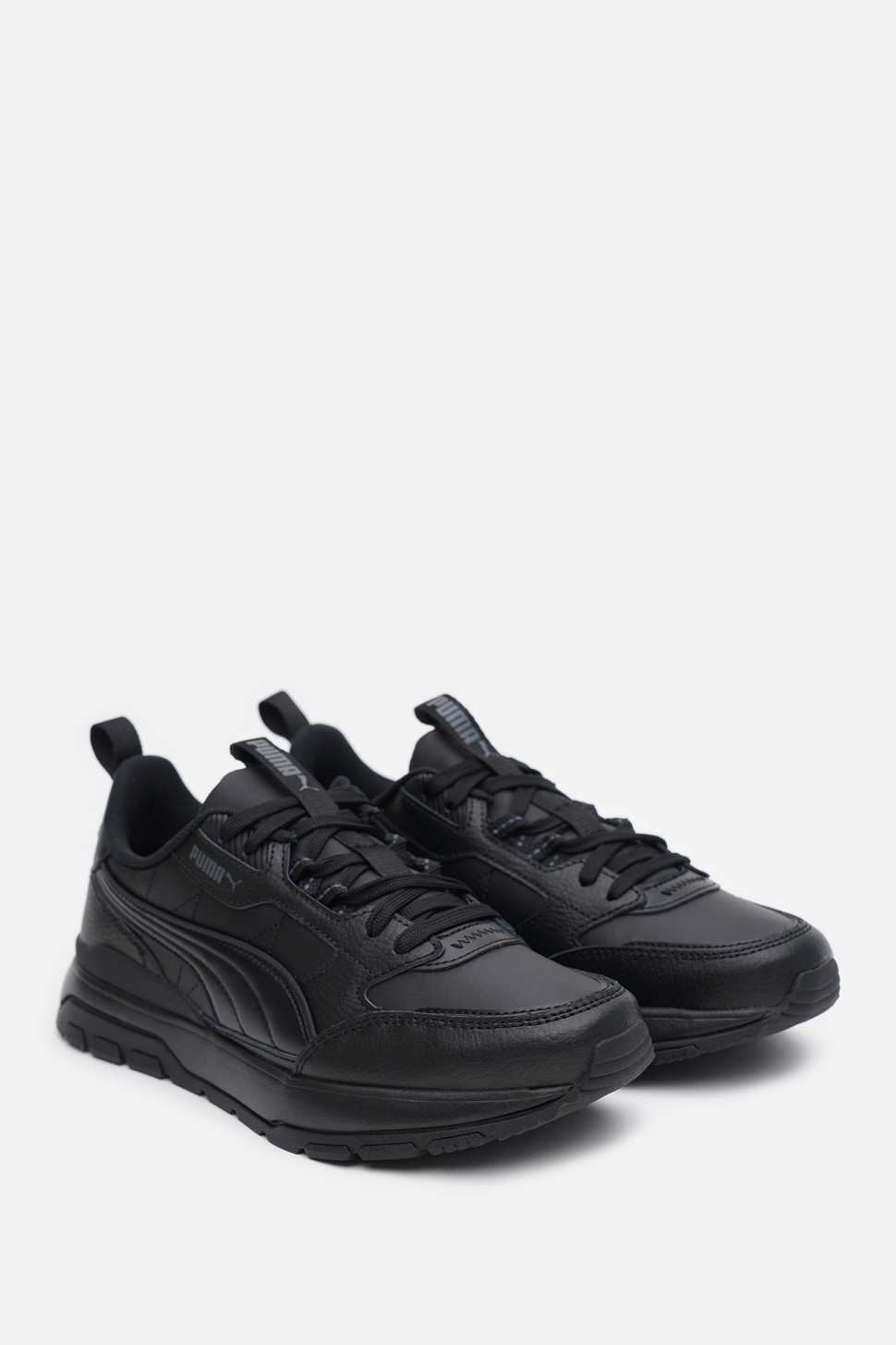 Кросівки чоловічі Puma R78 Trek Lth чорні 38320201 — фото 4