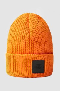 Шапка  The North Face EXPLORE BEANIE оранжевая NF0A55KCI0M1 изображение 2
