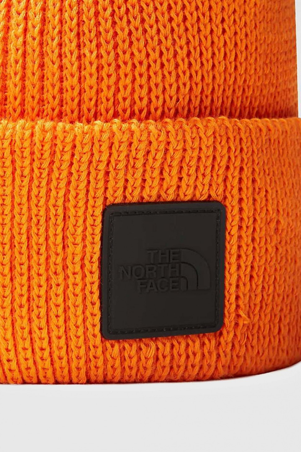 Шапка  The North Face EXPLORE BEANIE оранжевая NF0A55KCI0M1 — фото 3