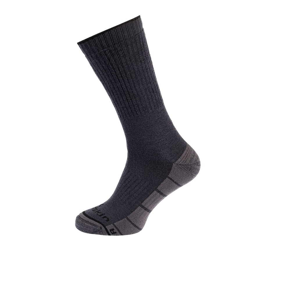 Носки  Jack Wolfskin TREK MERINO SOCK CL C серые 1911411-6320 изображение 1