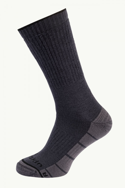 Шкарпетки  Jack Wolfskin TREK MERINO SOCK CL C сірі 1911411-6320 изображение 2