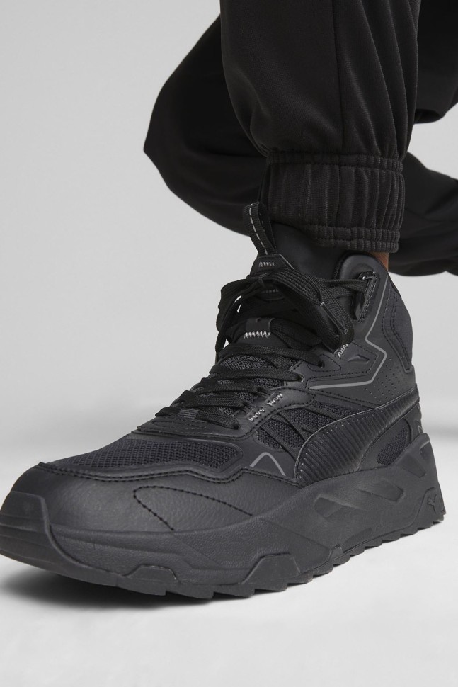 Ботинки мужские Puma Trinity Mid Hybrid черные 39232701 изображение 6