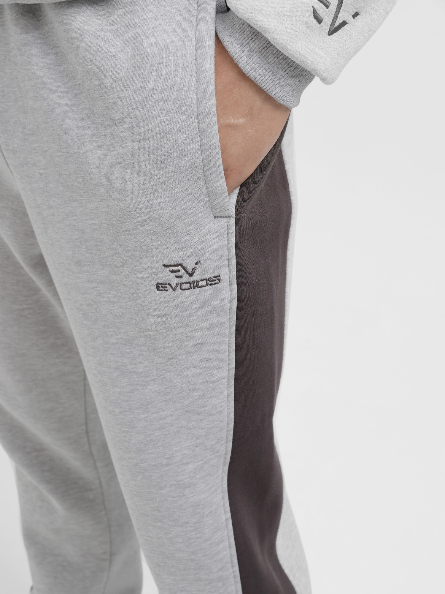 Штани чоловічі Evoids Roncao сірі 552268-011 изображение 5