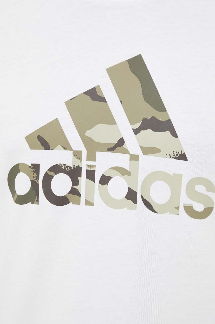 Футболка чоловіча Adidas M CAMO G T 1 біла IN6472 — фото 6