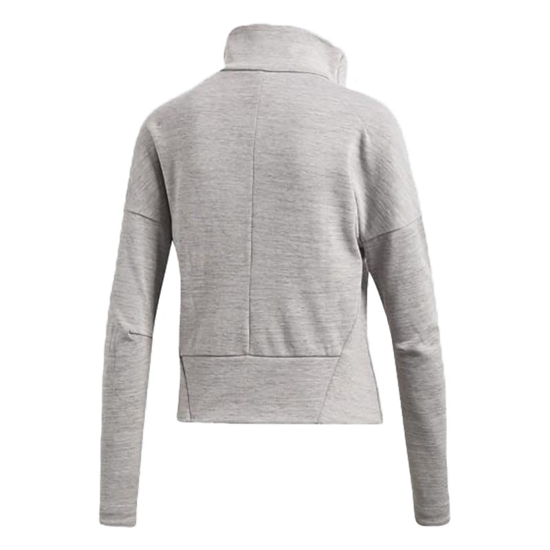 Толстовка женская Adidas HEARTRACER серая CZ2914 изображение 3
