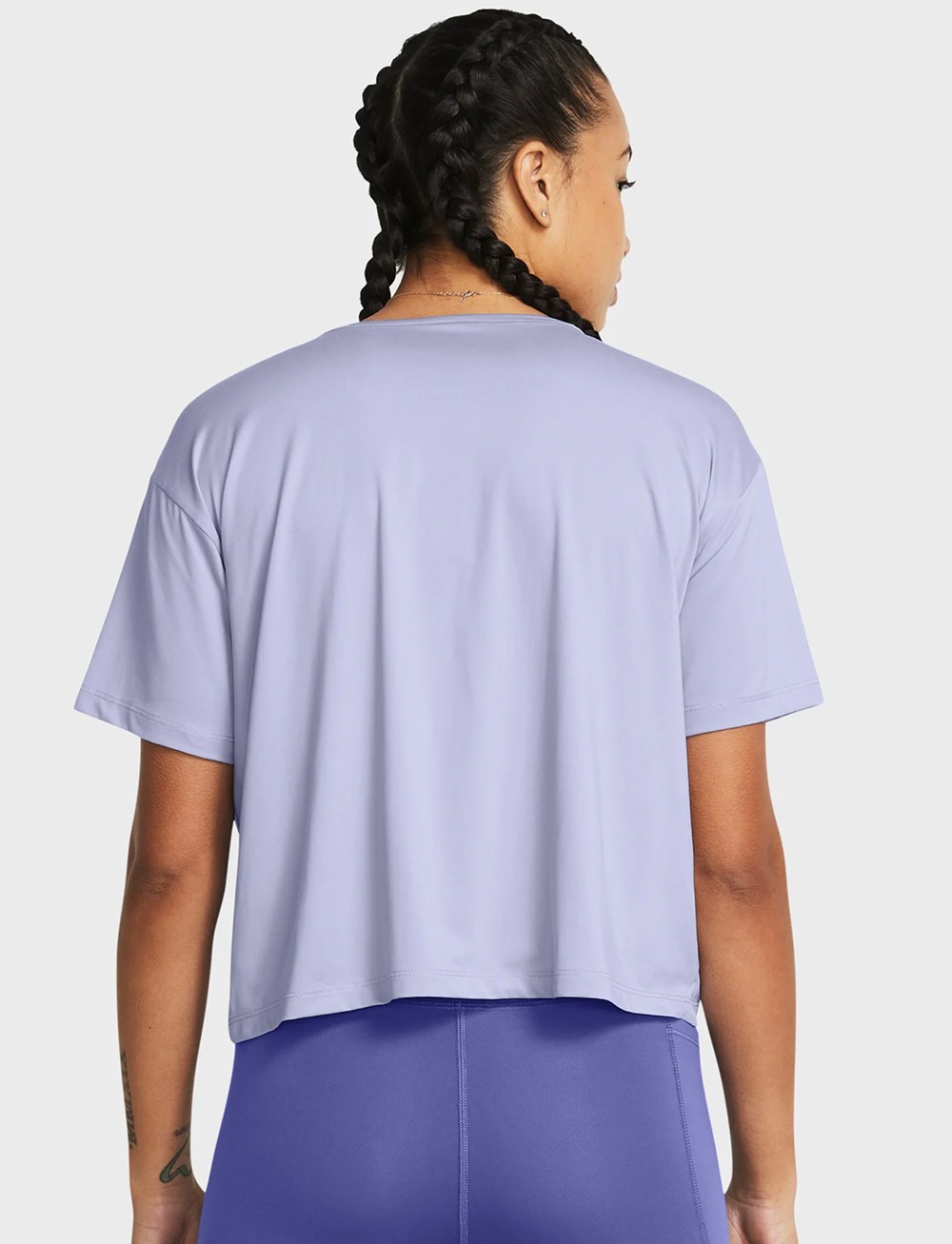 Футболка женская Under Armour Motion SS голубая 1379178-539 изображение 3