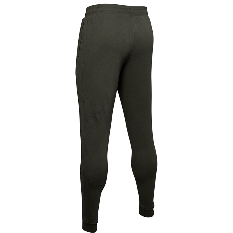 Брюки мужские Under Armour RIVAL FLEECE JOGGER зеленые 1320740-310 изображение 2