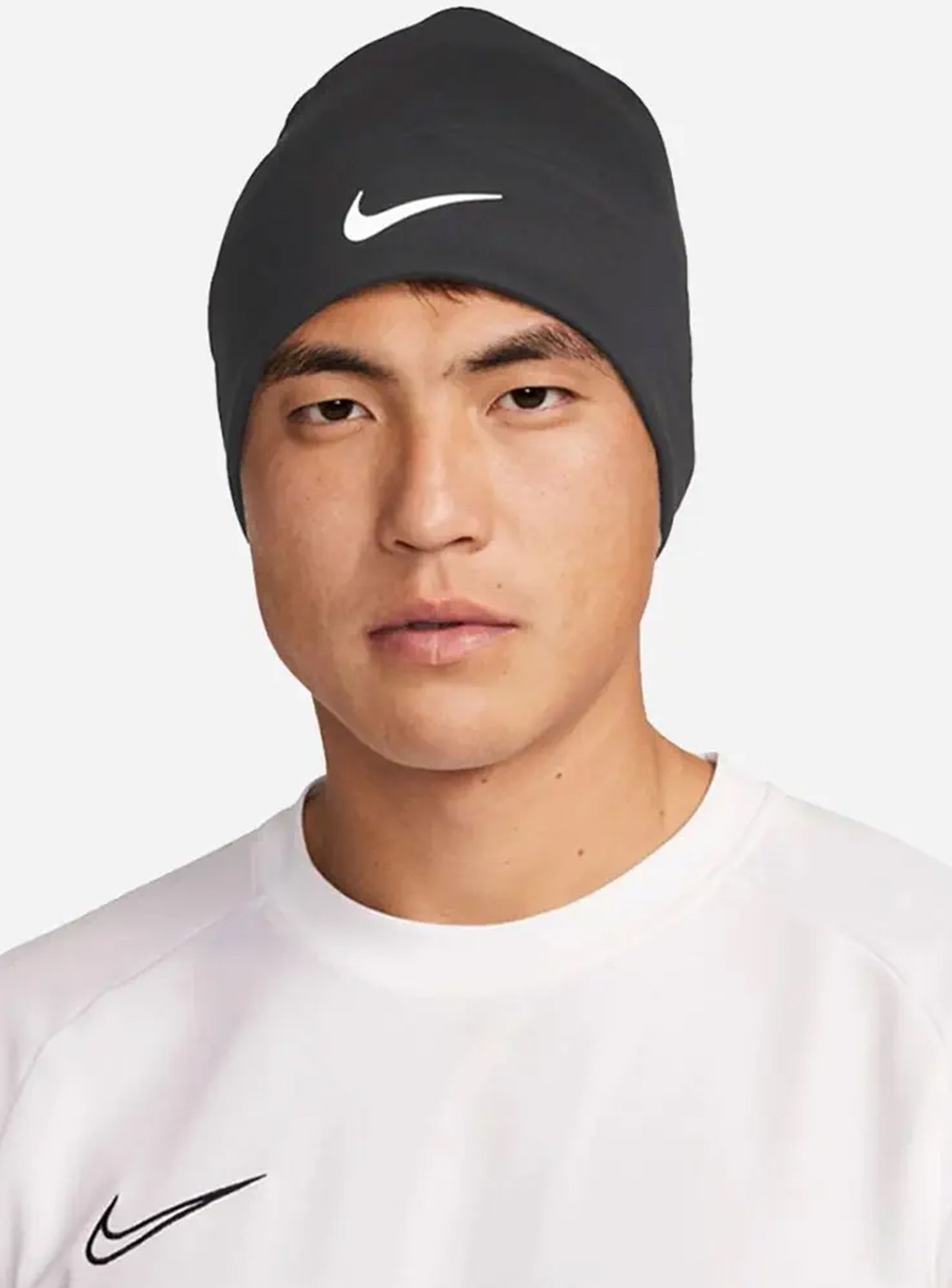 Шапка  Nike U NK DF PEAK BEANIE SC P TM серая FQ8292-060 изображение 2