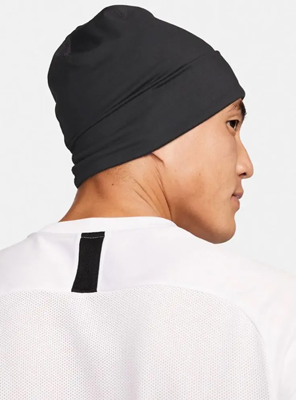 Шапка  Nike U NK DF PEAK BEANIE SC P TM серая FQ8292-060 изображение 3