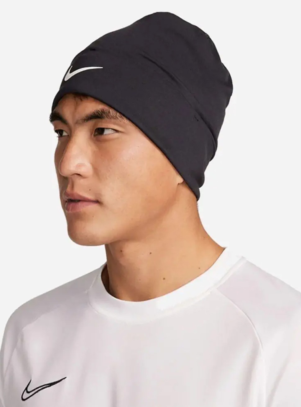 Шапка Nike U NK DF PEAK BEANIE SC P TM сіра FQ8292-060 — фото 4