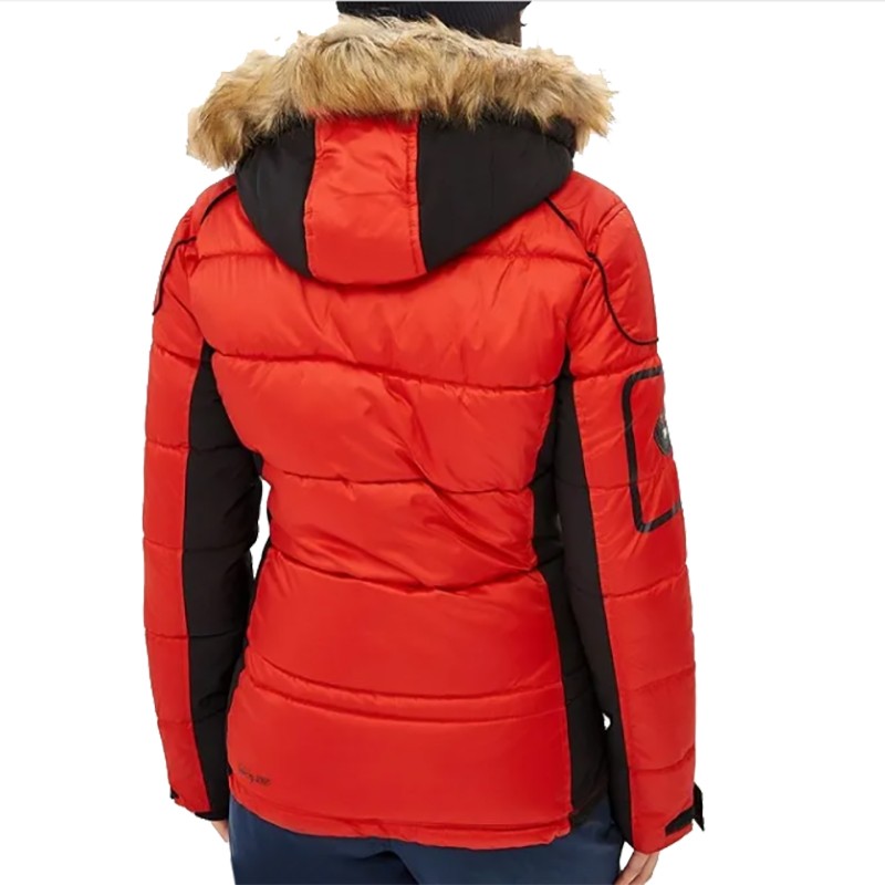 Куртка жіноча Geographical Norway червона WQ622F-650 — фото 2
