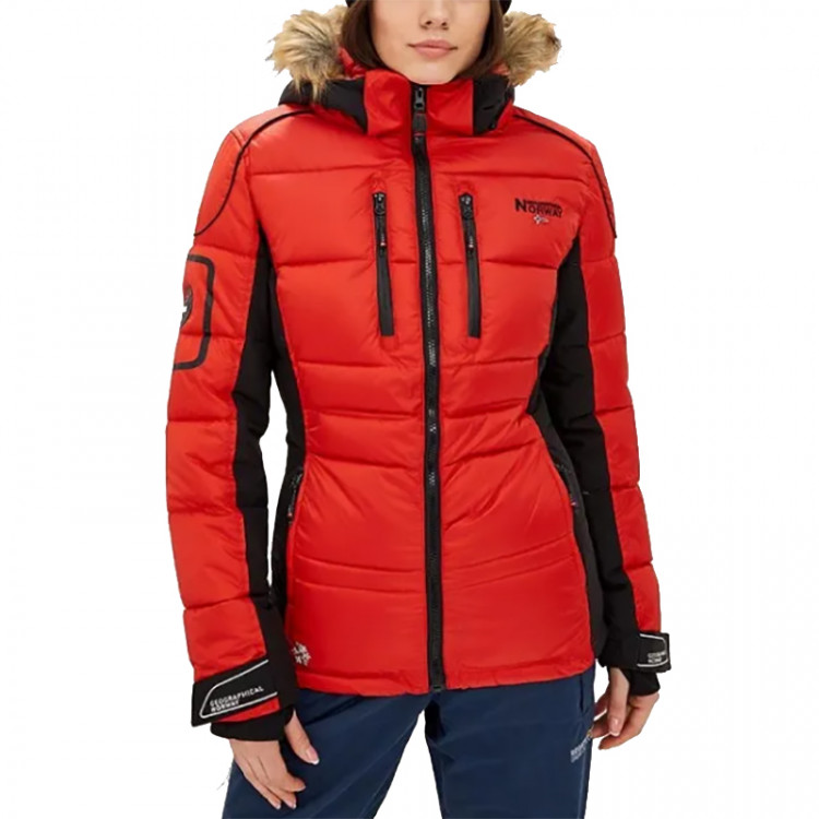 Куртка женская Geographical Norway красная WQ622F-650 изображение 1