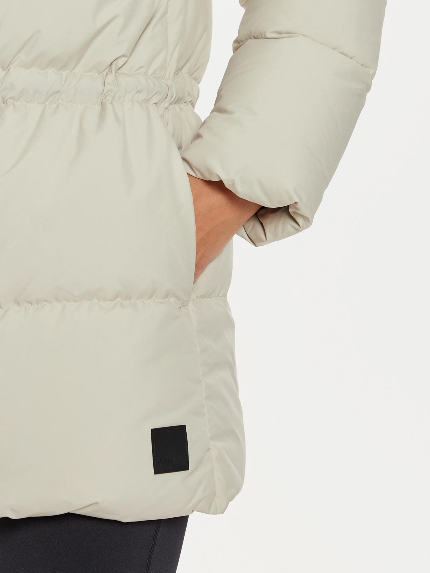 Куртка женская Jack Wolfskin KIRSCHALLEE JKT W бежевая A60213-A0029 изображение 6