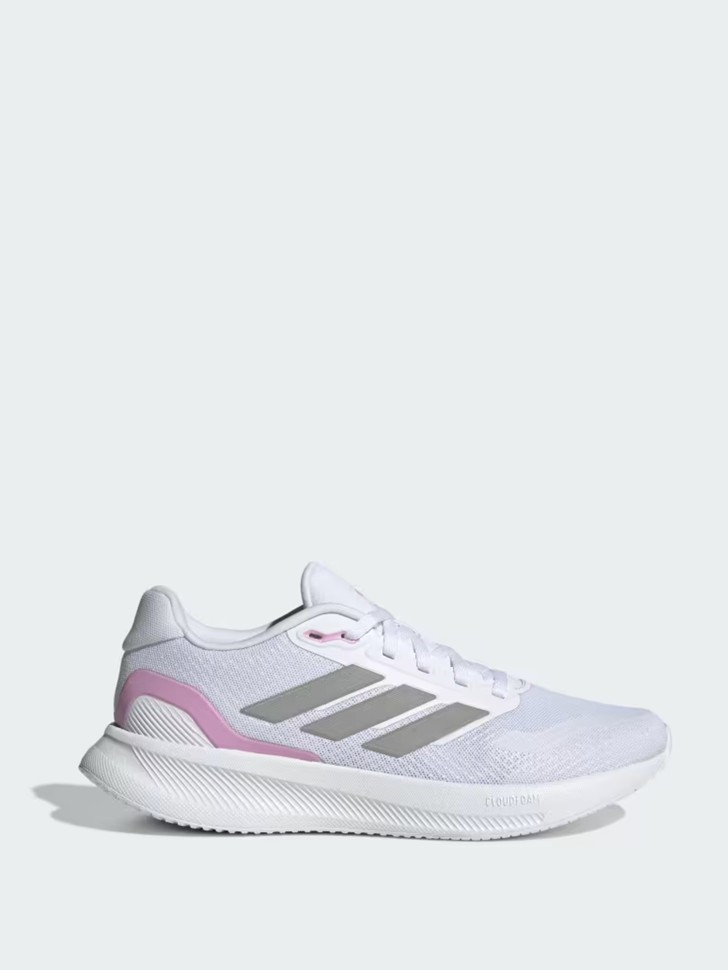 Кроссовки женские Adidas RUNFALCON 5 W белые JI3981 изображение 2