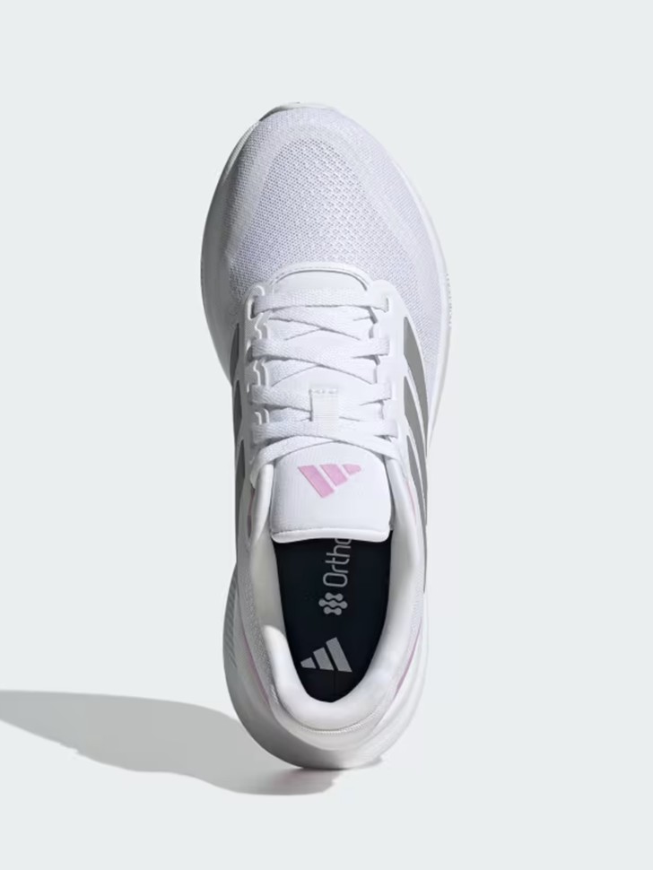 Кроссовки женские Adidas RUNFALCON 5 W белые JI3981 изображение 8