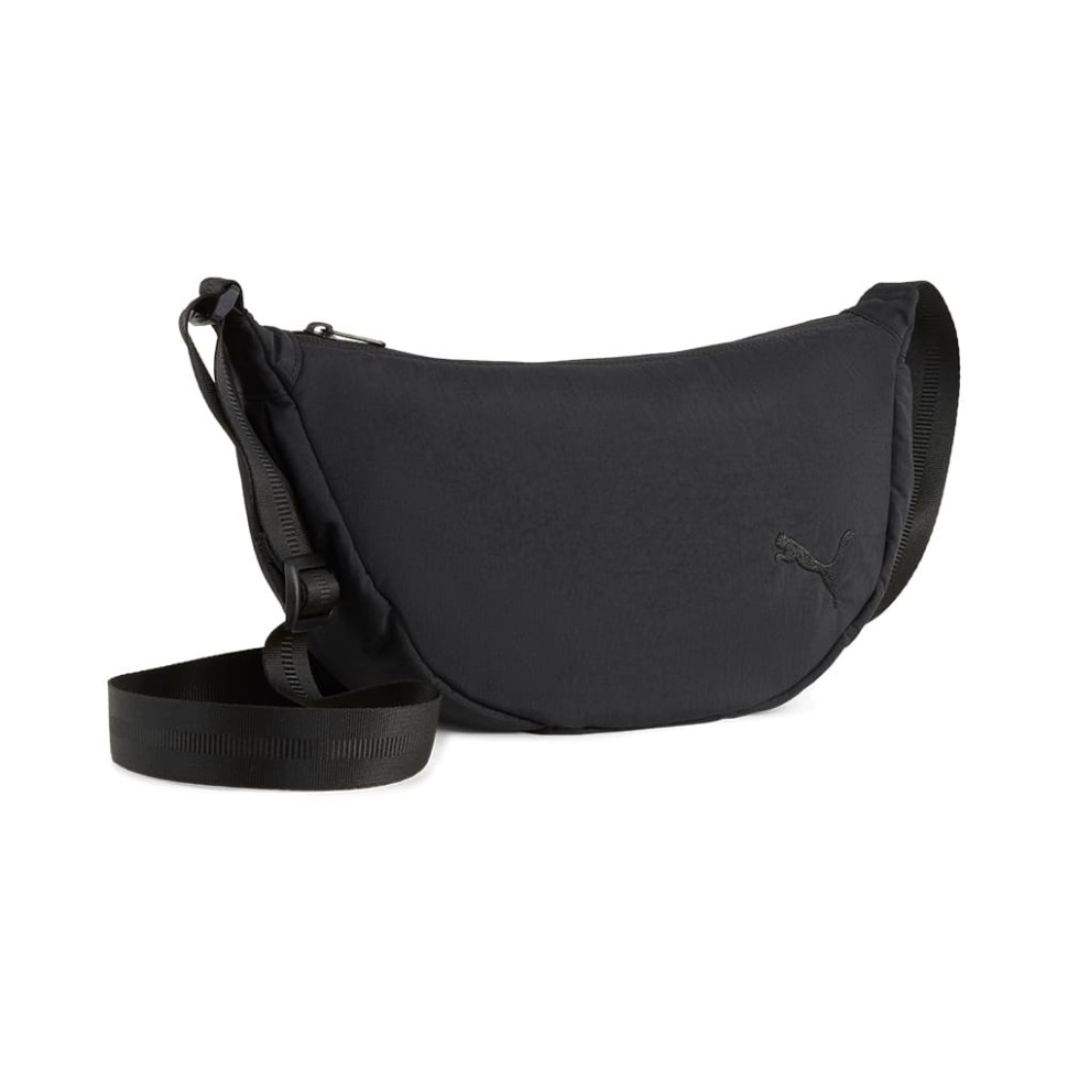 Сумка жіноча Puma HER Half Moon Bag чорна 09127901 — фото 1