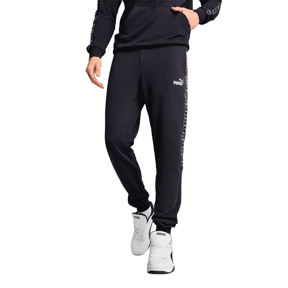 Брюки мужские Puma ESS TAPE Sweatpants синие 68468016 изображение 1