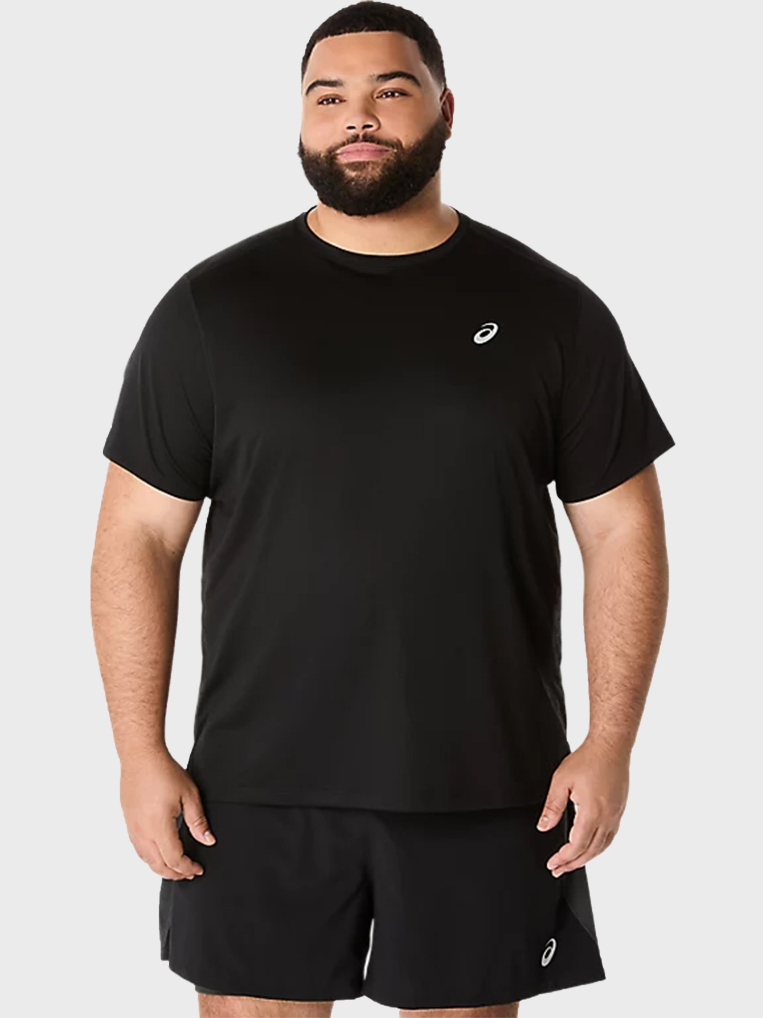 Футболка мужская Asics ASICS CORE SS TOP черная 2011D221-001 изображение 2