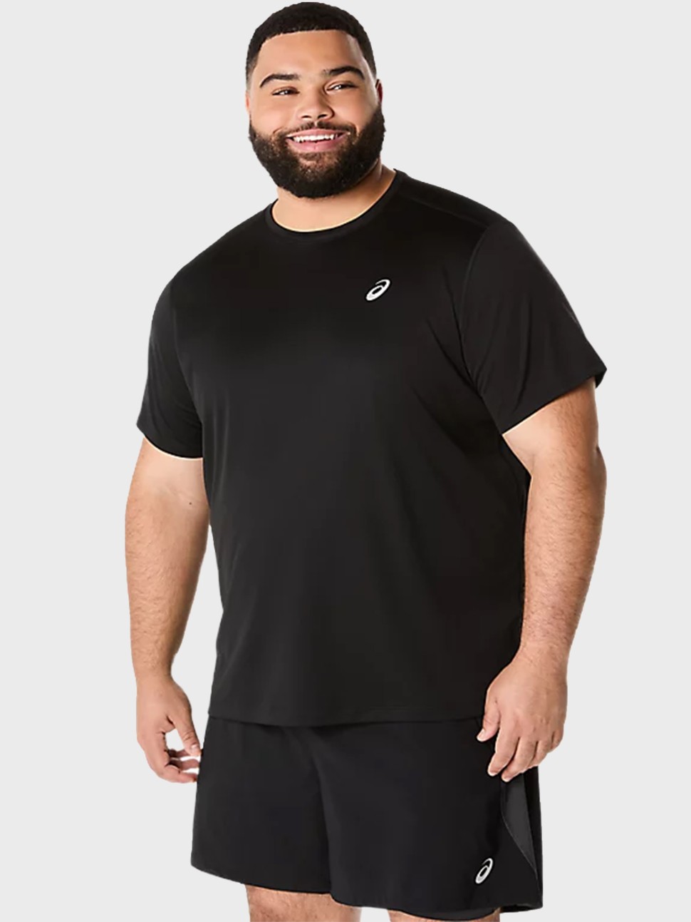 Футболка чоловіча Asics CORE SS TOP чорна 2011D221-001 — фото 4