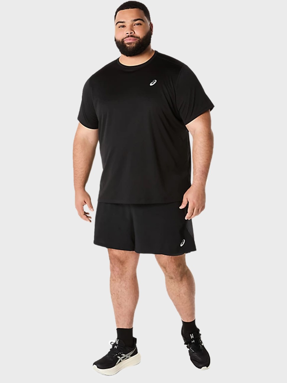 Футболка чоловіча Asics CORE SS TOP чорна 2011D221-001 — фото 6