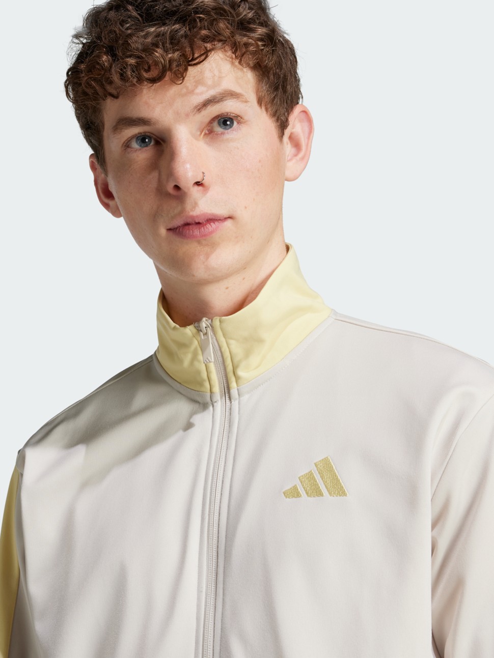 Костюм чоловічий Adidas M TR CB TS бежевий JI8899 — фото 6
