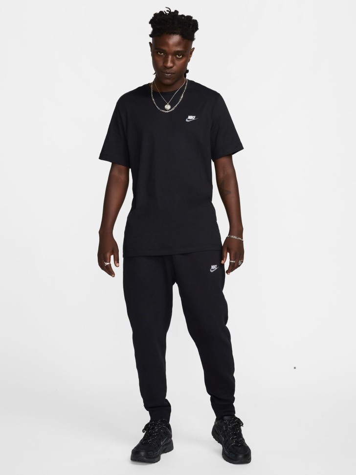 Футболка чоловіча Nike M NSW CLUB DT TEE чорна FD1184-013 изображение 6